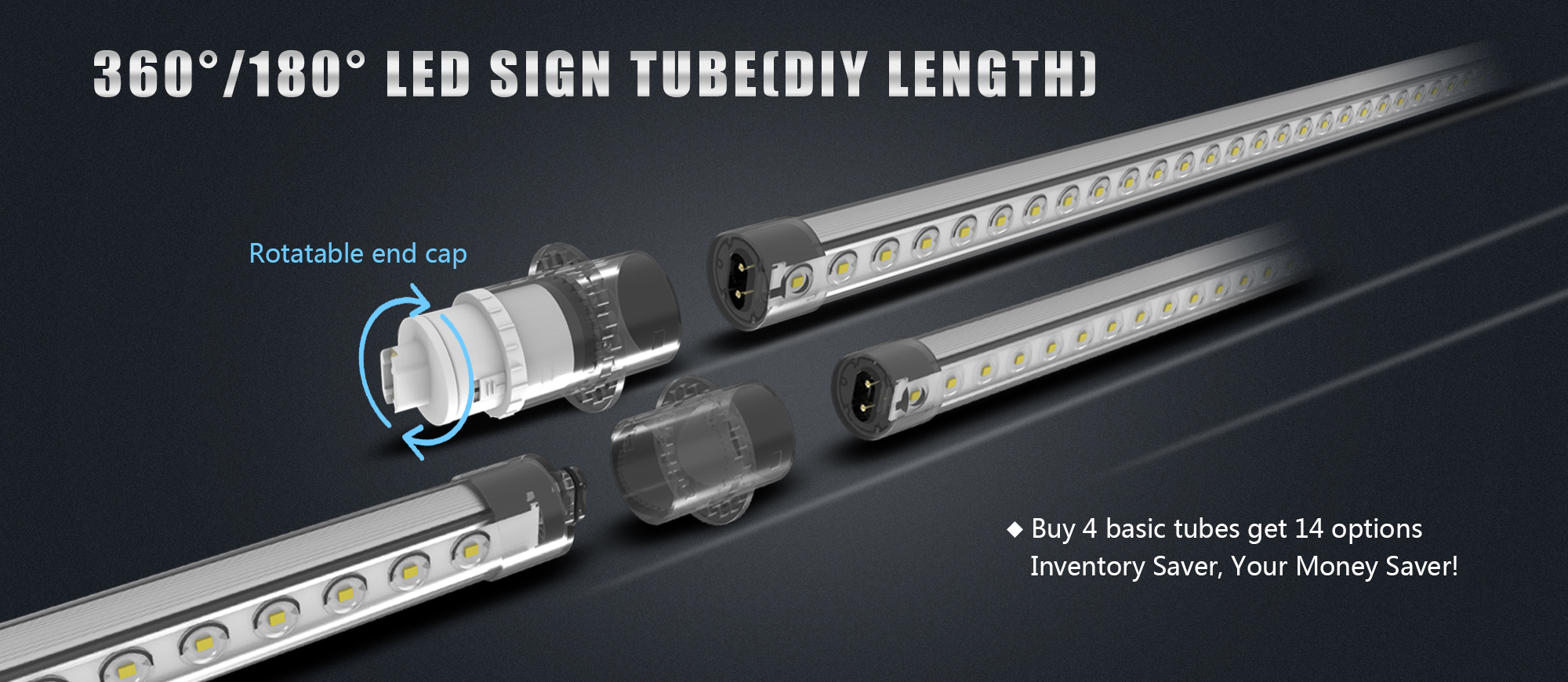 DIY Advertising LED Tube